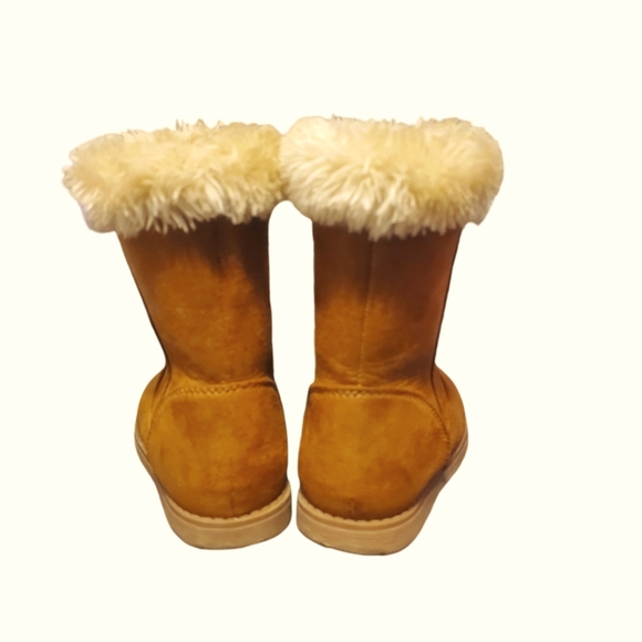 Girls' Leah Zipper Slip-on Shearling Boots - Cat & Jack - Picture 4 of 10